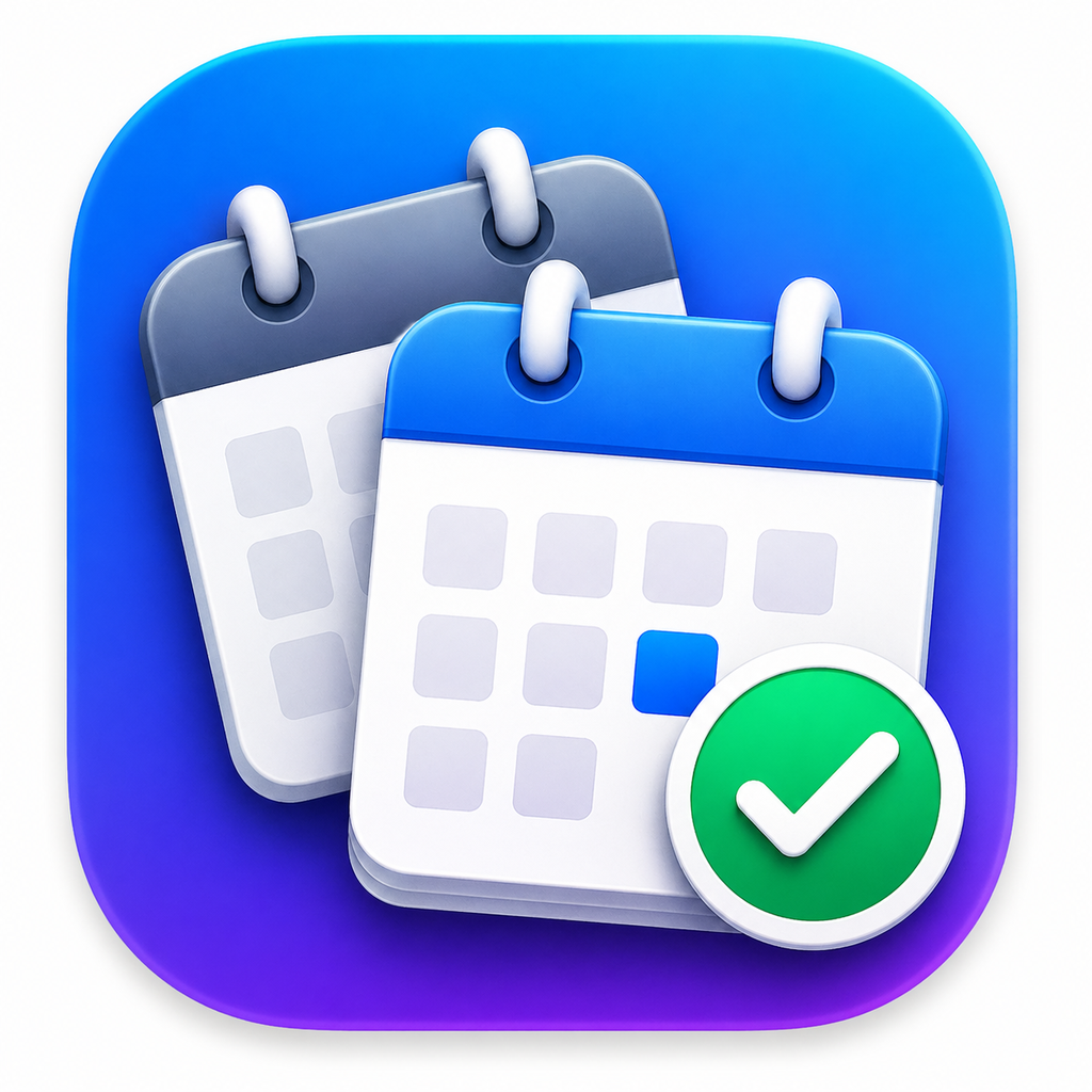 CalendarDeduplicator app icon